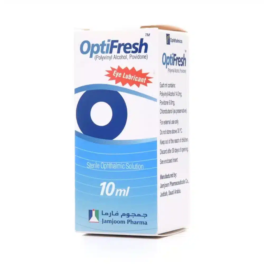OPTIFRESH 10 ML EYE DROPS Al Thiqa Pharmacy