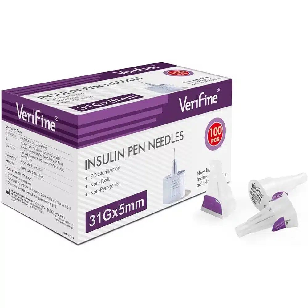 VERIFINE PEN NEEDLES 31GX5MM 100'S Al Thiqa Pharmacy