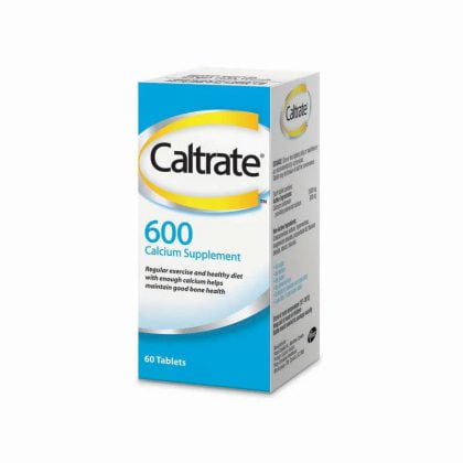 CALTRATE, calcium supplement, for good bone health