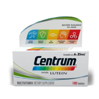 CENTRUM-WITH-LUTEIN, multivitamin, supplement