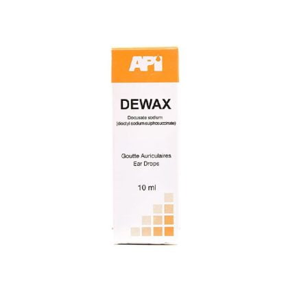 DEWAX-DROPPER-BOTTLE, ear drops