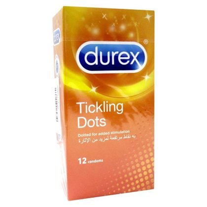 DUREX-TICKLING-DOTS, condoms, contraceptive, dotted for added stimulation
