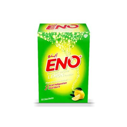 ENO-SALT-LEMON-SACHET, acid indigestion, Heartburn, GERD, lemon flavor