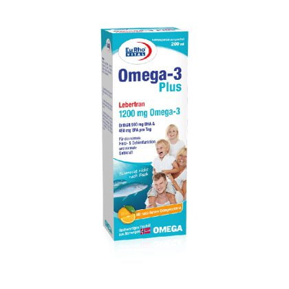 EURHO-VITAL-OMEGA-3, Orange flavor