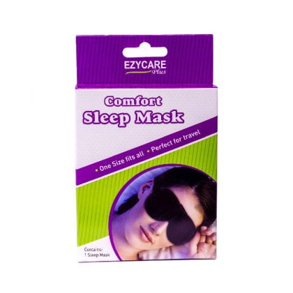EZYCARE-DELUXE-COMFORT-SLEEP-MASK, one size fits all, perfect for travel,