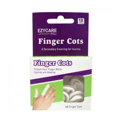 EZYCARE-FINGER-COTS, secondary covering for injuries, protect your finger while injuries are healing