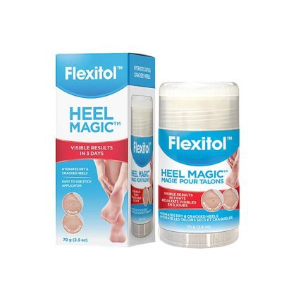 FLEXITOL-HEEL-MAGIC, visible results for cracked heels, pedicure