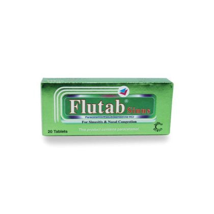 FLUTAB-SINUS-TABLETS foe sinusitis and nasal congestion