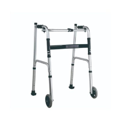 FOLDING-WALKER-WITH-WHEEL, disability, walk aid