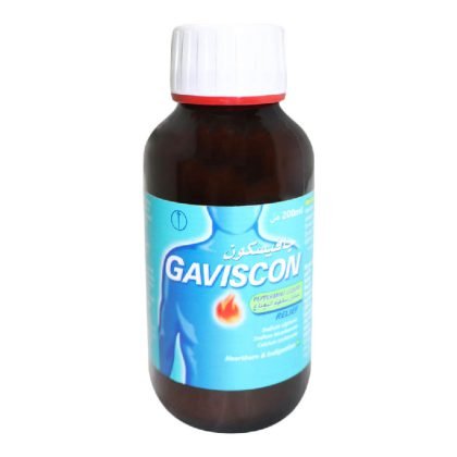 GAVISCON-PEPPERMINT-GLASS-BOTTLE-ORAL-SUSPENSION, GERD, acid reflux