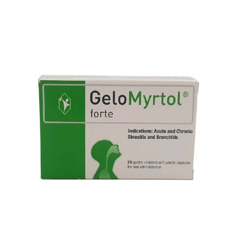 GELOMYRTOL-FORTE-, acute and chronic sinusitis and bronchitis