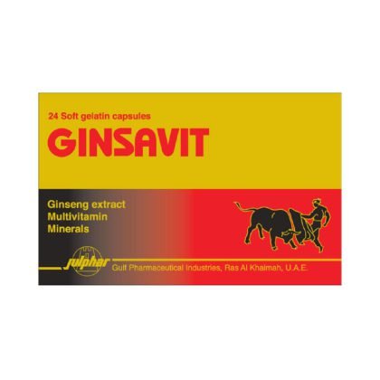 GINSAVIT, ginseng extract, multivitamins, minerals, supplements