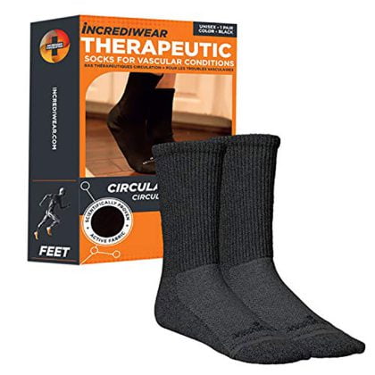 INCREDIWEAR-CIRCULATION-SOCKS-CREW- sports injury, active pain relief, vascular conditions