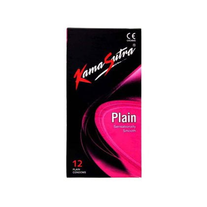 KAMASUTRA-PLAIN, condoms, contraceptive, plain condoms, plain, sensationally smooth