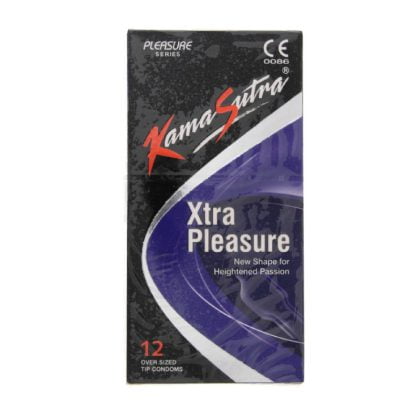 KAMASUTRA-XTRA-PLEASURE over sized tip condoms, contraceptive, sexual health