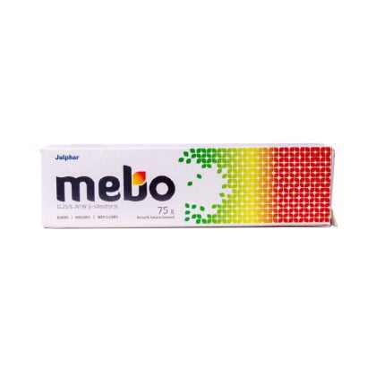 MEBO-HERBAL-OINTMENT-75GM, for burns, wounds, skin ulcers