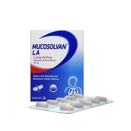 MUCOSOLVAN Long acting, clears the bronchi and dissolves sticky mucus