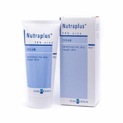 NUTRAPLUS-TUBE, emollient for dry rough skin, 10% urea, goose skin