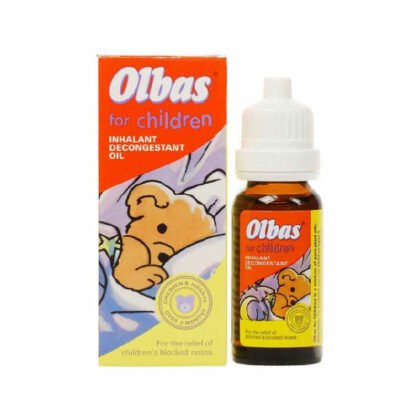 OLBAS-FOR-CHIDREN-10-ML-BOTTLE, inhalant decongestant oil, for kids' blocked noses, decongestion, nasal care