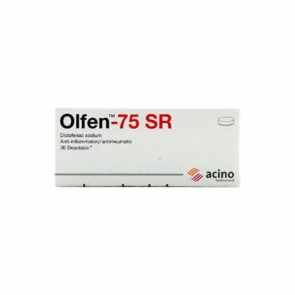 OLFEN-75-SR-DEPOTABS-75-MG-10S, NSAIDS, anti-inflammatory, antirheumatic, pain killer, analgesic, antipyretic