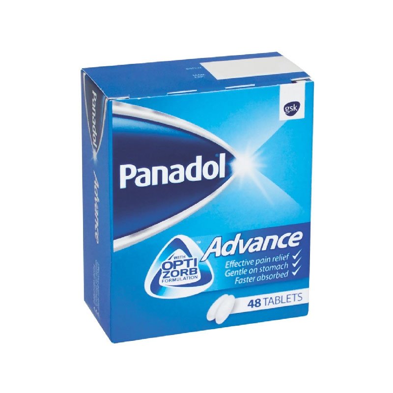 PANADOL-ADVANCE, pain relief, paracetamol, analgesic, antipyretic, pain killer, fever