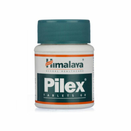PILEX-TABS-60'S. Himalaya Pilex Tablets treats chronic constipation associated with hemorrhoids or piles.