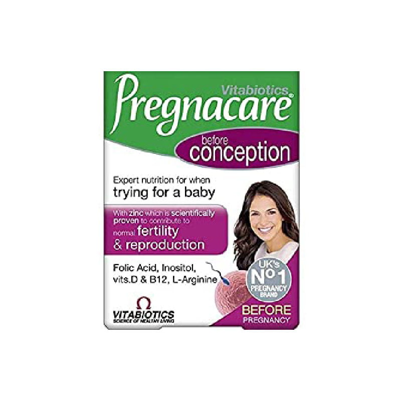 PREGNACARE-CONCEPTION. multi vitamins, supplements, vitabiotics, before conception