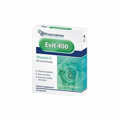 PRESCRIPTIVES-EVIT-400MG-30S, vitamin E, supplement, vitamin, antioxidant