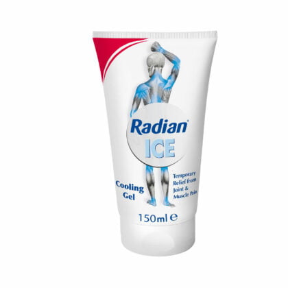 RADIAN-ICE-GEL, temporary relief from joint and muscle pain
