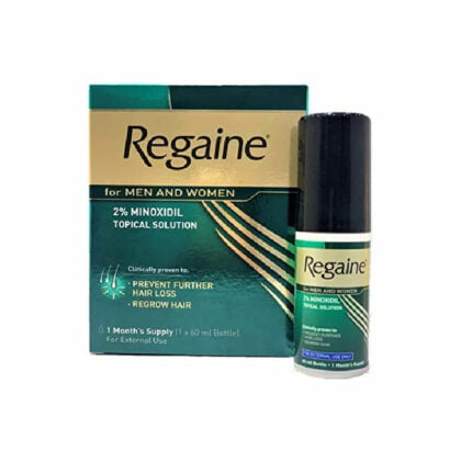 REGAINE topical solution, for hair loss, for men and women, prevent further hair loss, minoxidil