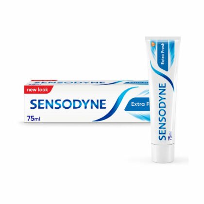SENSODYNE-Tooth-Paste-EXTRA-FRESH-75ML daily sensitivity protection, strong teeth and healthy gums, tooth paste