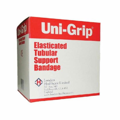 Uni-Grip. elasticated tubular support bandage for sprains and strains