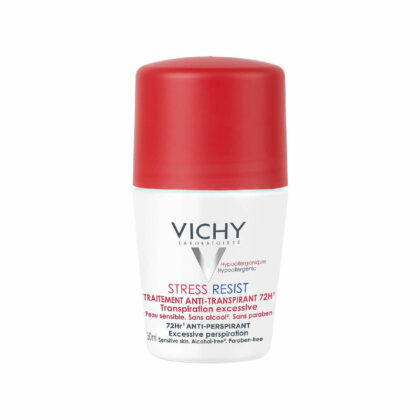 Vichy roll on stress resist deodorant. red cap. 72hrs