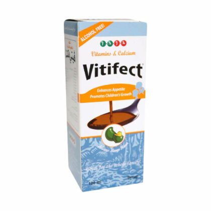 Vitifect vitamins and calcium syrup enhance appetite and promotes children's growth, ONLINE PHARMACY