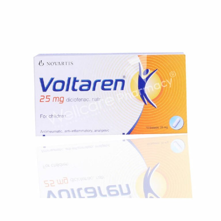 Voltaren Suppositories 10s 25mg 50mg Al Thiqa Pharmacy