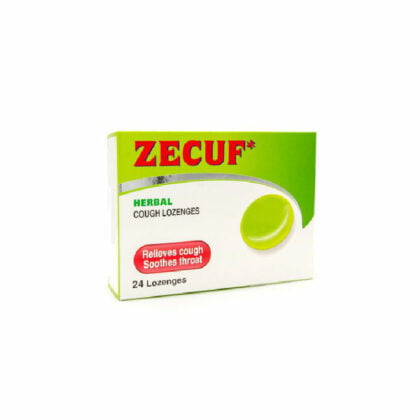 Zecuf herbal cough lozenges, relieve cough soothes throat, for cold and flu