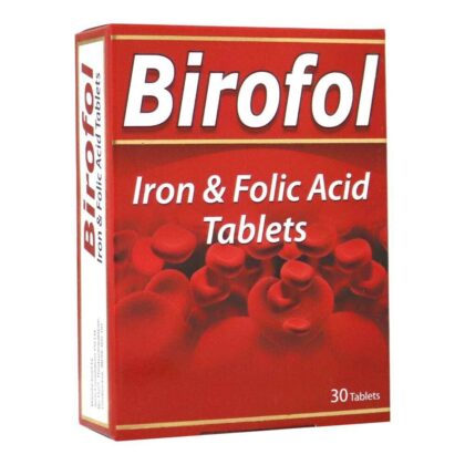 Birofol-Iron-&-Folic-Acid -Supplement-for iron deficiency anemia, folic acid and iron