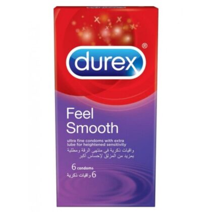 Durex-Feel-Smooth-6-Condoms, sexual health, contraceptive
