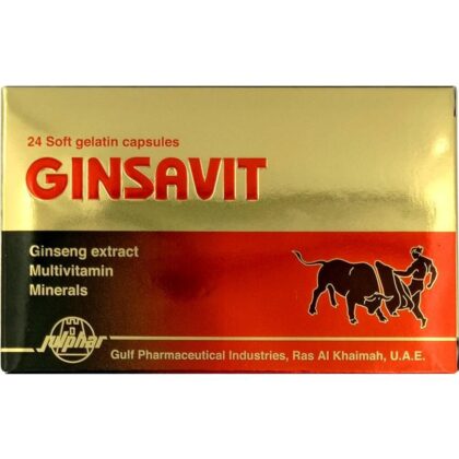 Ginsavit-Soft-Gelatin-Capsules-multivitamin, minerals, dietary supplement