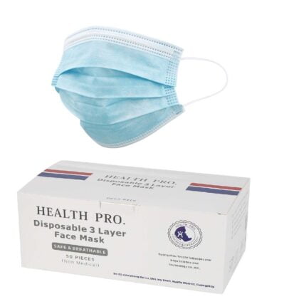Health-Pro-Disposable-3-Layer-Face-Mask-Safe-Breathable-preventive care