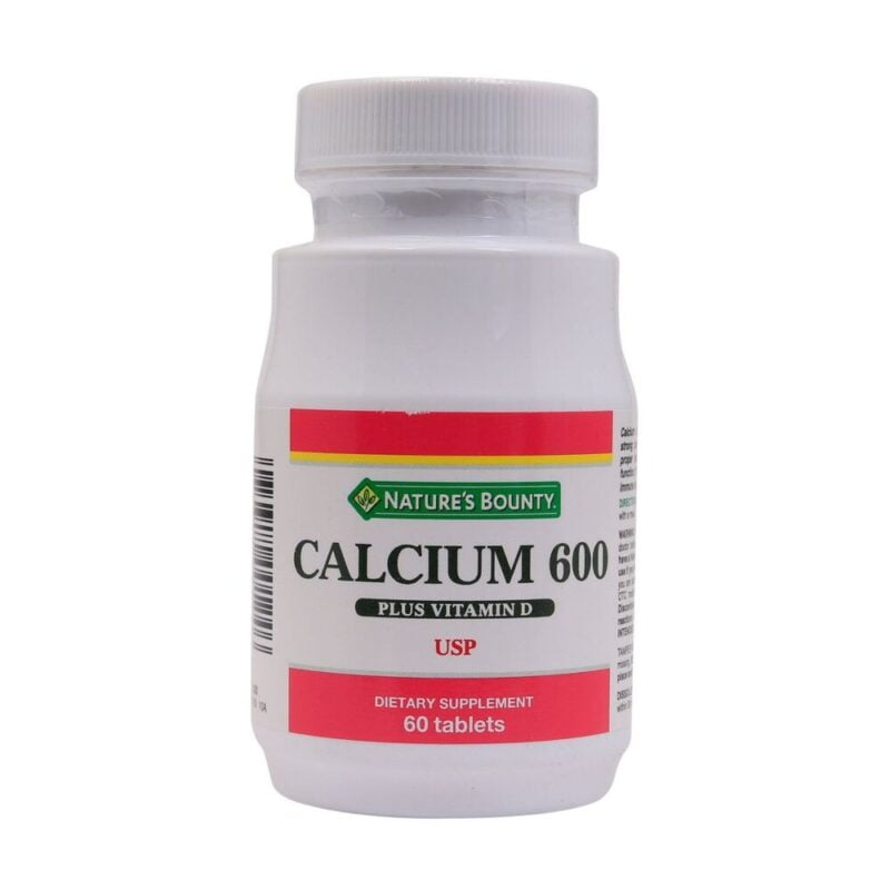 Natures-Bounty-Calcium-600Plus-VitaminD-Tablets-dietary supplement, vitamins, minerals