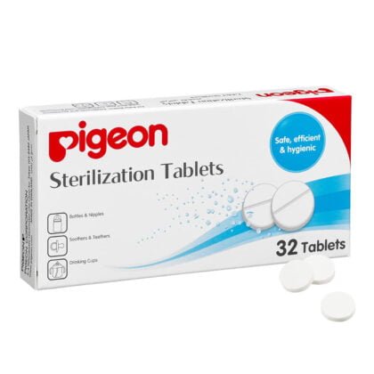 PIGEON-BABY-BOTTLE-STERILIZING-TABLETS. baby health