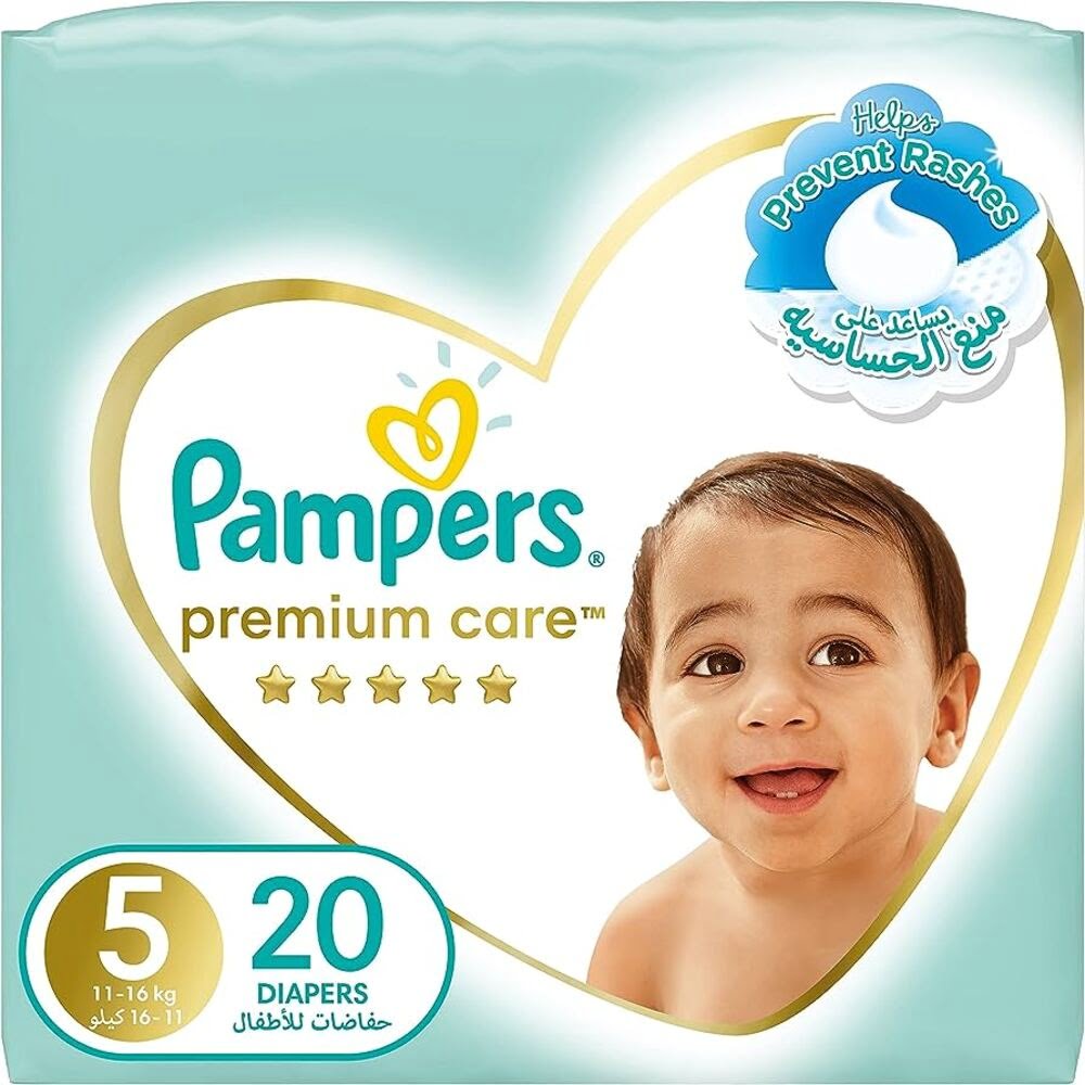 Pampers Premium Care Size 5 Al Thiqa Pharmacy