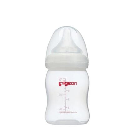 Pigeon-Anti-Colic-PP-160ml-Wide-Neck-Nursing-Bottle-with-Round-Hole-Nipple, feeding baby