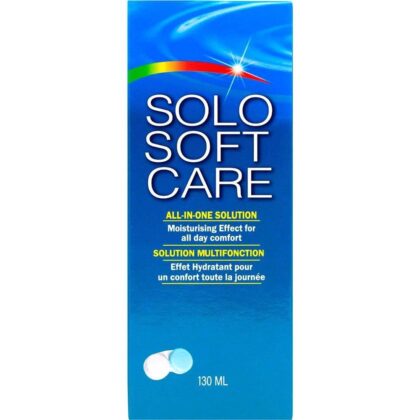 Solo-Soft-Care-Solution-for lenses, hydrating and moisturizing solution