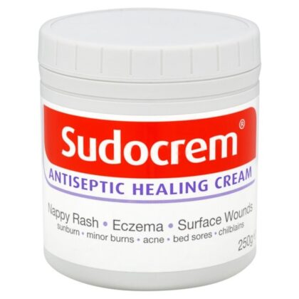 Sudocream-antiseptic healing cream, eczema, nappy rash, surface wounds
