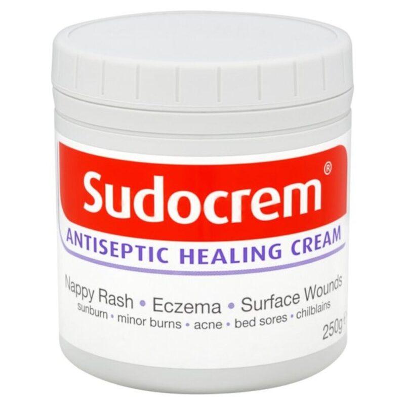 Sudocream-antiseptic healing cream, eczema, nappy rash, surface wounds