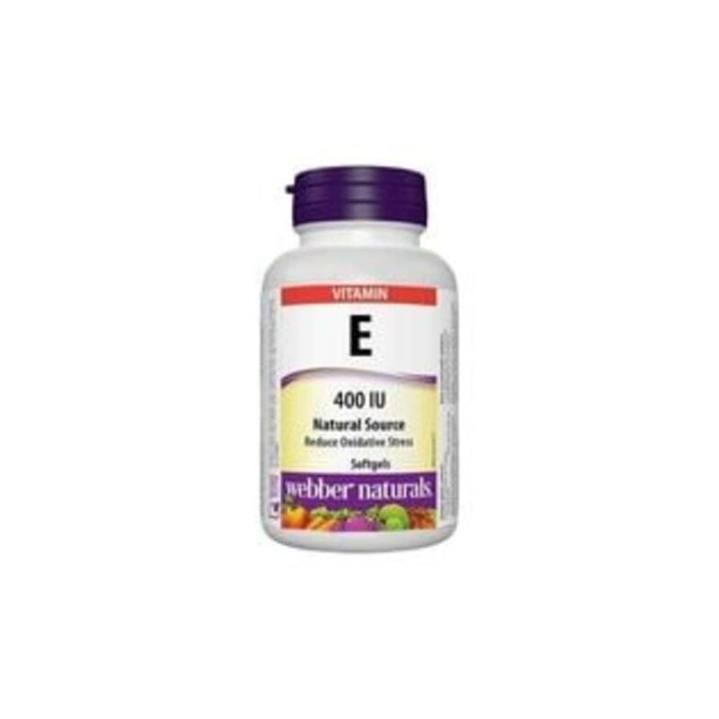 Webber-Naturals-vitE-400iu-vitamin, dietary supplement