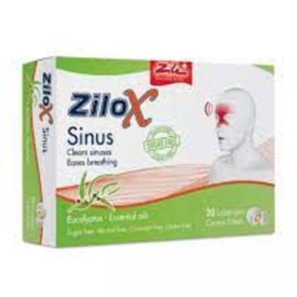 Zilox-Sore-Throat-Lozenges-sinus, clean sinuses
