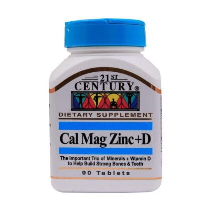 21st century cal mag zinc+d calcium magnesium vitamin D, mineral supplement, dietary supplement